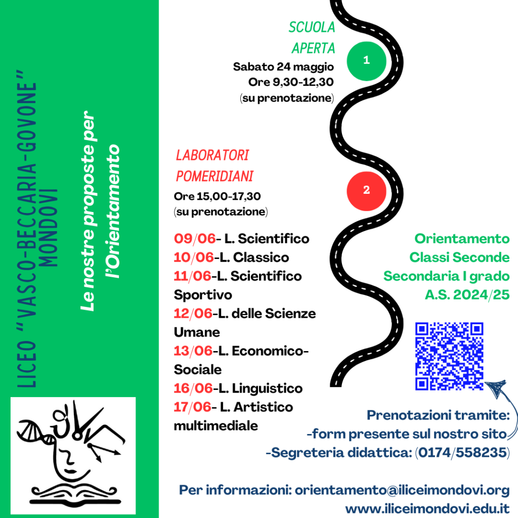 Locandina Orientamento primavera 2025